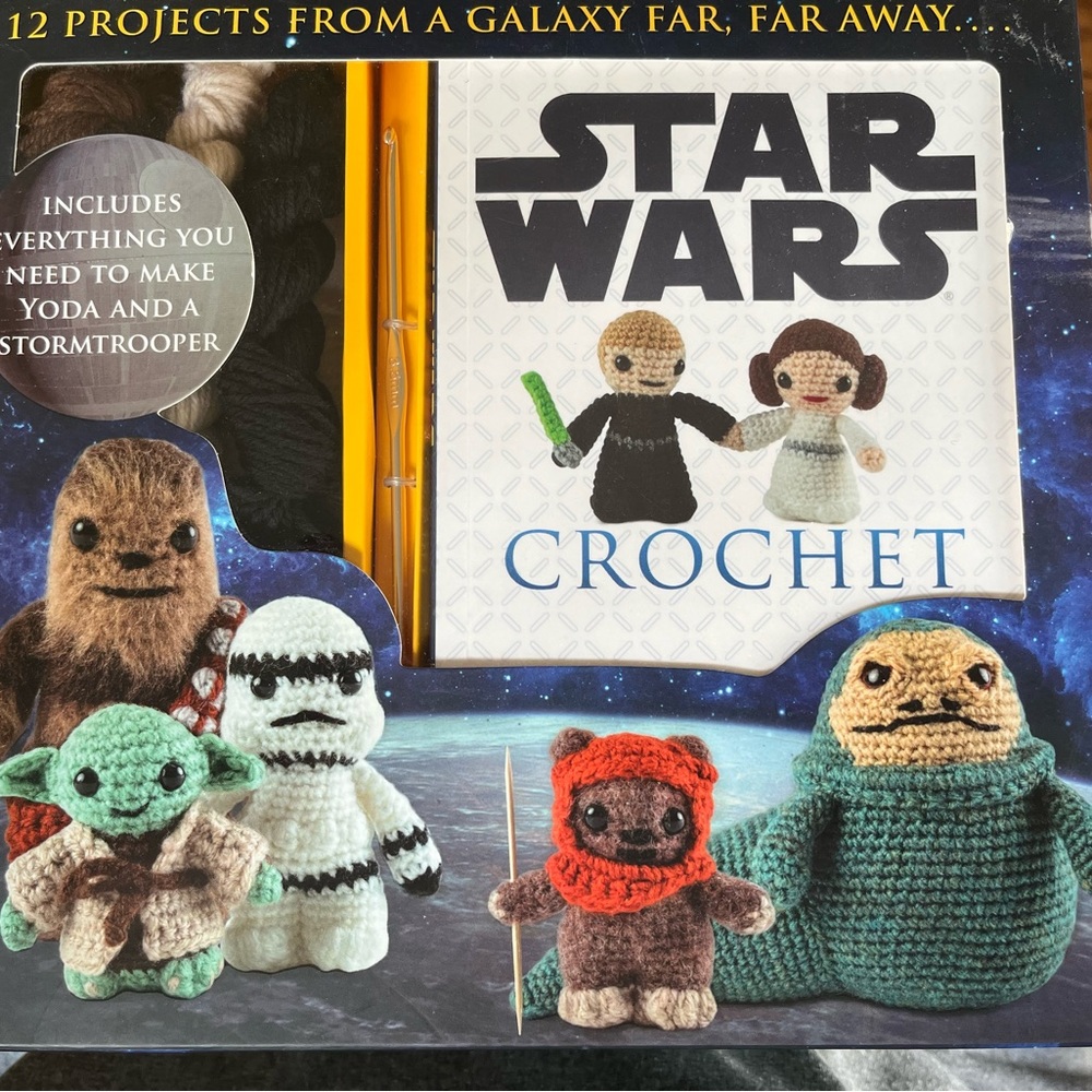 Brand new Star Wars crochet kit
